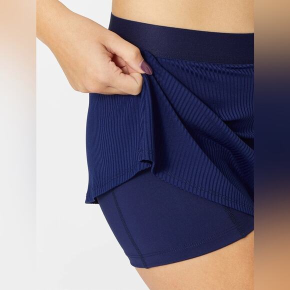 Eleven By Venus Williams Can't Stop Won't Stop Skirt Size M - Admiral Navy NWT - Picture 5 of 5